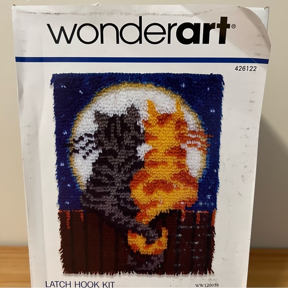 Vintage | Latch Hook DIY Moonlight Meow - Picture 7 of 10